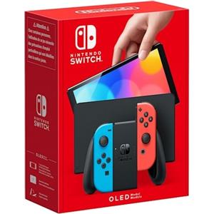 Nintendo Switch OLED Red/Blue Console