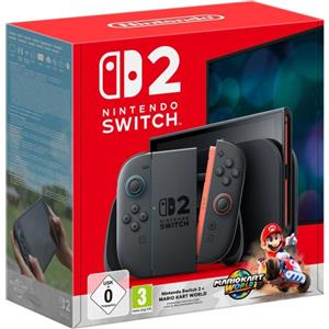 Nintendo Switch 2 Console Nero 2025 + Mario Kart World