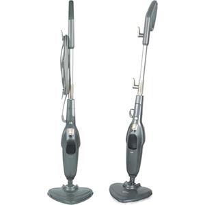 Beldray Pulitore a Vapore Clean & Refresh - Scopa a vapore, pulizia senza chimici, testa sagomata per angoli, riscaldamento rapido, serbatoio d'acqua 350 ml, tappeti, laminato, 1300W, BEL01986VDE