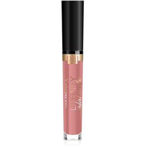 Max Factor Rossetto Matte Liquido Lipfinity Velvet, Idratante, Waterproof e No Transfer, 15 Nude Silk, 3.5 ml