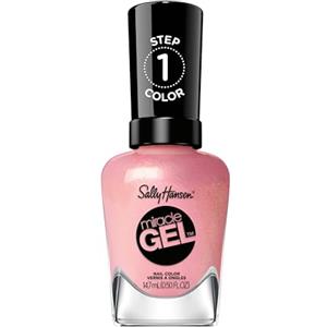 Sally Hansen Smalto Miracle Gel - Home Sweet Home, Anti-scheggiature, Ultra brillante, Facile da applicare, 14,7 ml