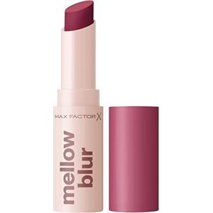 Max Factor 2000 Calorie Mellow Blur, Rossetto, Sfumatura delicata, Sfumatura istantanea, Blur, Effetto labbra soffici come un marshmallow, Modulabile, 3,5g, 050 Brushed Berry