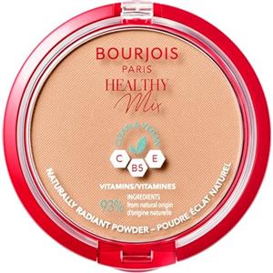 Bourjois Healthy Mix Clean Cipria Compatta - Formula Clean & Vegana - Con Vitamina C, E e B5-05 Deep Beige, 11g