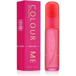 COLOUR ME Neon Pink Profumo da donna, Eau de Parfum 50 ml, Fragranza di lusso - Profumo da donna, persistente Profumi di Milton-Lloyd, 50ml
