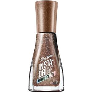 Sally Hansen Insta-Dri, Holo-Glow, On the Glow, Smalto Unghie, Semplice da Usare, Resistente, Colori Bellissimi, Si stende facilmente sulle Unghie, Non Sbava, 0.3oz