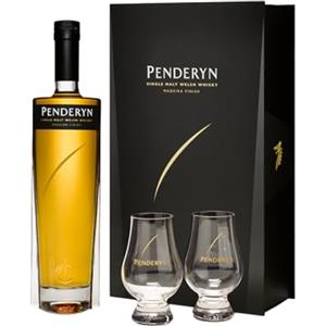 PENDERYN MADEIRA SPECIAL PACK + 2 bicchieri logati Penderyn