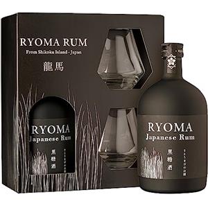 RYOMA Rum Special Pack + 2 bicchieri logati