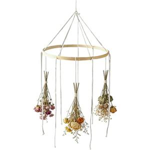 Byeaon Giostrina Da Culla - Decorazioni Naturali Artigianali E Lisce - Decorazioni Per Camera Dei Bambini,Per Camera Dei Bambini Casa Soggiorno Bagno Uso Quotidiano Feste E