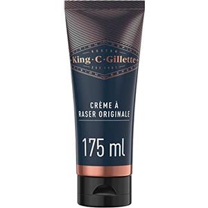 King C. Gillette Crema Da Barba Originale, 175ml, Per Una Rasatura Di Qualità Professionale