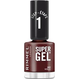 Rimmel London Smalto Unghie Super Gel, 12 ml, Effetto Gel a Lunga Durata, 043 Venus