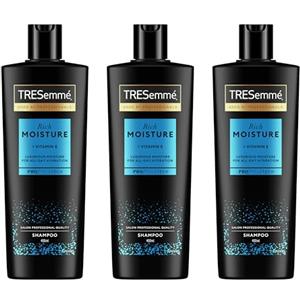 Tresemmé Rich Moisture Shampoo, per capelli secchi e danneggiati 3 x 400 ml