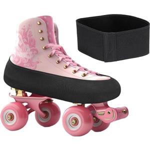 Generico Coperture per Pattini da Ghiaccio | Fascia Protettiva Elastica Impermeabile, Cinturino Copri Scarponi da Skate, per Hockey su Ghiaccio, Ricreativo di velocità, Adulti, Ragazzi E Ragazze