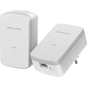 MERCUSYS MP300 KIT Powerline Kit Homeplug AV2 Fino a 600Mbps, Fino a 300 Metri, Porta LAN, Plug and Play, Compatibile con Tutti i Router, Risparmia all'85% sull'Energia
