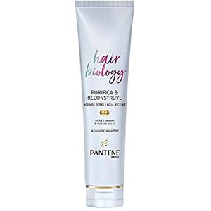 Pantene Pro-V Hair Biology Purifica & Ricostruye Balsamo 160 ml, per radici grasse e punte secche