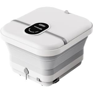 Protoence Pediluvio Riscaldato,Vasca Pieghevole Per Pedicure Massaggiante Con Calore - Multifunzionale Per Pediluvio Elettrico Per Anziani E Adulti