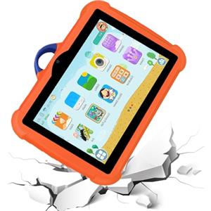 Generico Tablet Per Bambini Da 7 Pollici - Tablet Android Da 4 GB 64 GB, Batteria A Lunga Durata | Tablets PC Compatto Per L'intrattenimento Progettato Per Lo Streaming Di Videogiochi, Lo Studio E L'istruzione
