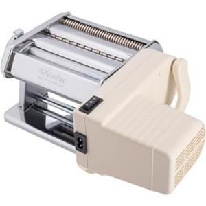 Imperia Titania Electric. Macchina per la pasta elettrica 100% Made in Italy. Macchina pasta fresca in acciaio motore elettrico. Sfogliatrice elettrica per Lasagne Tagliolini Fettuccine (Modello 2024)
