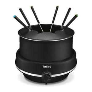 Tefal Macchina per fonduta TEFAL, 6 persone, Rivestimento antiaderente, Facile da pulire, Prodotto in Francia, Easy Fondue EF261800