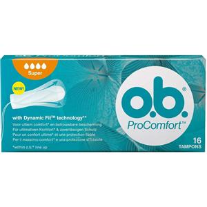 O.b. - Tamponi ProComfort Super - Confezione da 16 Pezzi