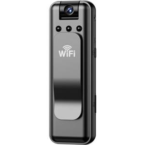 ZYWUOY Videocamera sportiva, senza fili, WiFi, con registrazione video, compatta, per attività all'aperto, avventura, fotografia, registratore HD indossabile