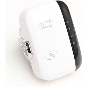 VoltShine Ripetitore WiFi 300 Mbps, ampia gamma di copertura, facile installazione, miglioramento del segnale; ideale per navigare e lavorare a casa.