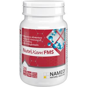 NAMED NUTRIXAM FMS - Integratore alimentare con aminoacidi e L-ornitina alfa-chetoglutarato, 200 compresse