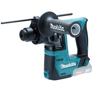 Makita Trapano a percussione a batteria per SDS-Plus 12 V max. (senza caricabatterie), blu, nero, senza batteria