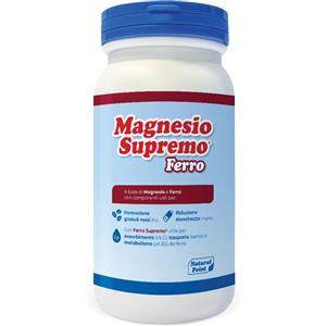 NATURAL POINT Srl Natural Point, Magnesio Supremo Ferro, 150 g