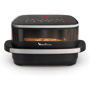 Moulinex Easy Fry XL Surface, Friggitrice ad Aria XL con Cestello Antiaderente e Finestra di Osservazione, 1,5 Kg, Tecnologia Extra-Crisp e Doppia Resistenza, Cottura fino a 230°, AL4018