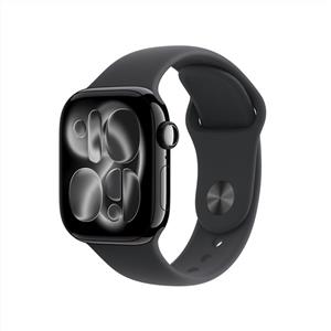 Apple - Watch Series 11 Gps 42mm Alluminio-jet Black Sport Band Nero S/m