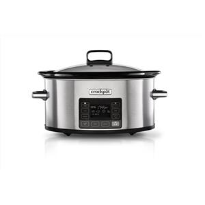 Crock Pot - Slow Cooker 5,6 Lt Time Select-silver