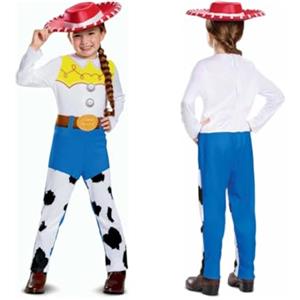Disguise Disney Costume Jessie Cowgirl Classico Bambina, Vestito Ufficiale Toy Story Bambine Taglia S