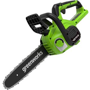Greenworks G40CS30II Motosega a Batteria, Lunghezza Barra 12-Pollice (30 cm), Velocità Catena 4,2m/s, 2,6kg, Auto-Lubrificante, SENZA Batteria 40V e Caricabatterie, Garanzia 3 Anni