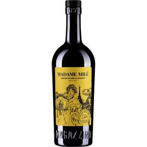 Vecchio Magazzino Doganale Madame Milù, Liquore Digestivo, 700 ml, con Note Balsamiche e Vegetali, Ideale con Rum o Cognac, Liquore con Erbe Officinali, Spaccapietra, Resina di Pigne della Sila, Assenzio, Idea Regalo, 45% Vol.