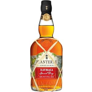 Planteray Rum Xaymaca, 700ml, Ideale per Mai Tai, Note Fruttate, Leggermente Affumicate ed Erbacee, Rum Scuro Artigianale Jamaicano, Preparato 100% Pot Still, Idea Regalo, 43% Vol.