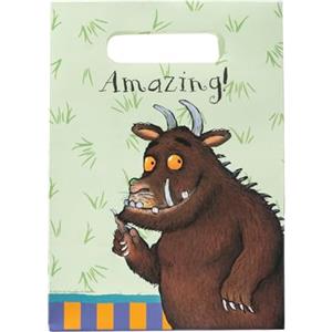 Smiffys The Gruffalo Stoviglie borse da festa x8, 12.5x17.5x5.8 cm Halloween, Carnevale