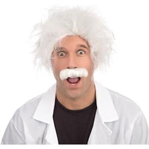 Bristol Novelty BW688 Parrucca Einstein, taglia unica