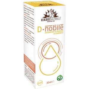 Erbenobili D Nobile 30 Ml Integratore Alimentare Vitamina D Veganok