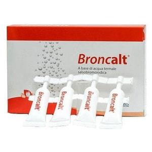 Aurora Biofarma Broncalt Strip - Dispositivo Medico per Irrigazione Nasale, 10 Flaconcini da 5 ml