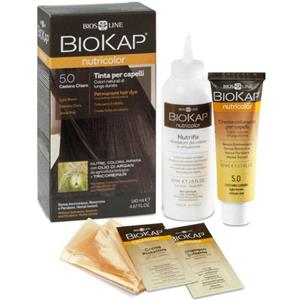 Biokap Nutricolor Tinta per Capelli 8.0 Biondo Chiaro - Nutriente e Ristrutturante con Olio di Argan