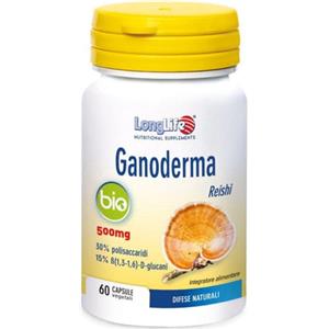 Longlife Ganoderma Bio Longlife 60 Capsule Integratore Sistema Immunitario