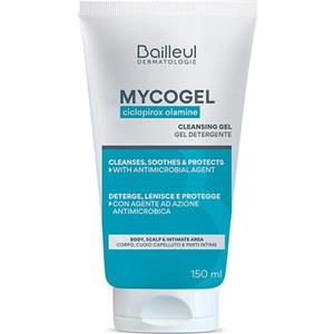 Mycogel Gel Detergente Schiumogeno 150 ml - Deterge Delicatamente e Rispetta l'Equilibrio della Pelle Sensibile