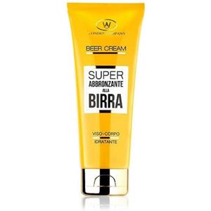 LR Wonder Company Beer Cream - Super Abbronzante alla Birra 100 ML con Idratazione Intensiva