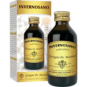 Dr. Giorgini Invernosano - Integratore Alimentare Liquido Analcoolico 100ml per Vie Respiratorie e Difese Naturali