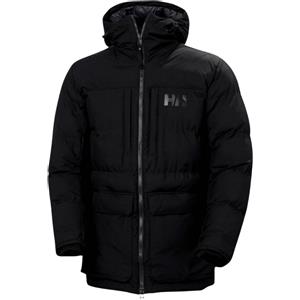 Helly Hansen Patrol Parka Uomo - Giacca Nera con Isolamento PrimaLoft e Trattamento Idrorepellente
