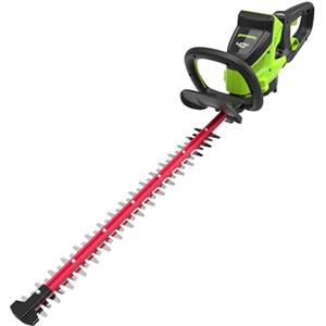 Greenworks Tagliasiepi a Batteria Lama a Doppia Azione da 66 cm, Motore Brushless Taglia Fino a 28 mm di Spessore, 3400 Spm SENZA Batteria da 40 V e Caricabatterie GD40HT66