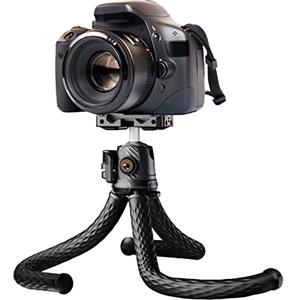 Goocong Treppiede Smartphone Goocong Flessibile Mini Cavalletto fotografico per fotocamera Smartphone Octopus Mini Portatile Treppiedi da Tavolo Viaggio tripod reflex per iPhone Samsung, Xiaomi, Canon, Sony