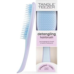 Tangle Teezer Ultimate Detangler - Districa i capelli bagnati e asciutti - Anti-rottura e scioglinodi. Design con setole a doppio livello - Spazzola adatta a tutti i tipi di capelli - Lilla e Celeste