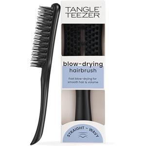 Tangle Teezer Easy Dry & Go Vented Hairbrush - Spazzola ventilata capelli fini e medi per asciugatura veloce - Senza danni, per capelli voluminosi, morbidi e lucenti - Nero Corvino