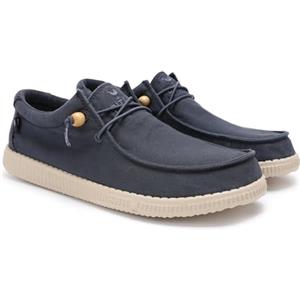 WALK IN PITAS | WP150 WALLABI Washed | Mocassini Uomo | Scarpe da Barca | Sportive Uomo | Sneakers Casual | Scarpa da Vela | Calzatura Senza Lacci | Scarpe Walkinpitas | Marino 46